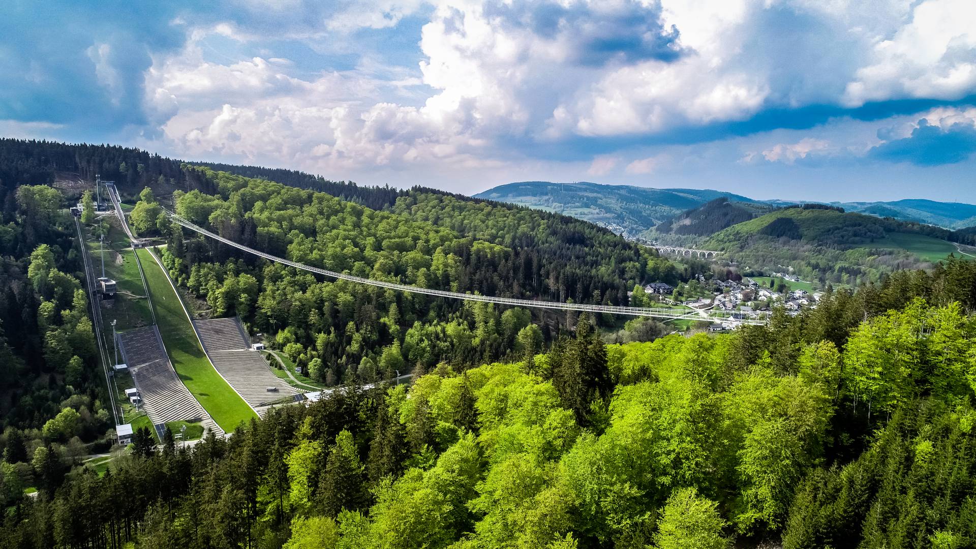 Skywalk Willingen: Germany's longest suspension bridge