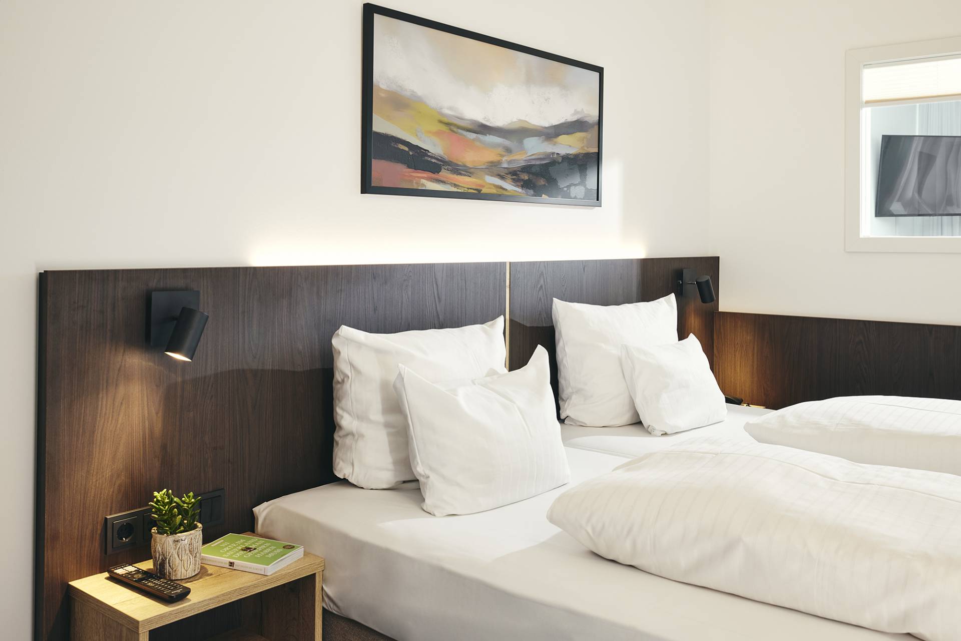 Modernes Doppelzimmer im Sauerland Stern Hotel Willingen