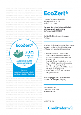 Creditreform EcoZert Auszeichnung 2025-2026