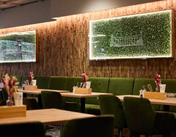 Moosbilder im Restaurant EssZeit im Sauerland Stern Hotel Willingen