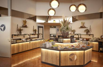Buffetbereich im Restaurant des Sauerland Stern Hotel Willingen