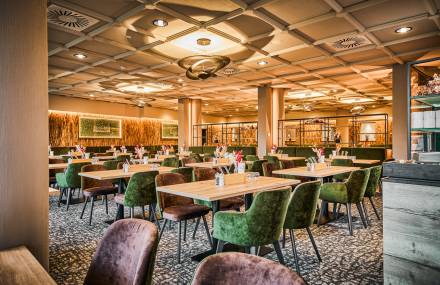 Modernes Ambiente im Restaurant Esszeit im Sauerland Stern Hotel Willingen