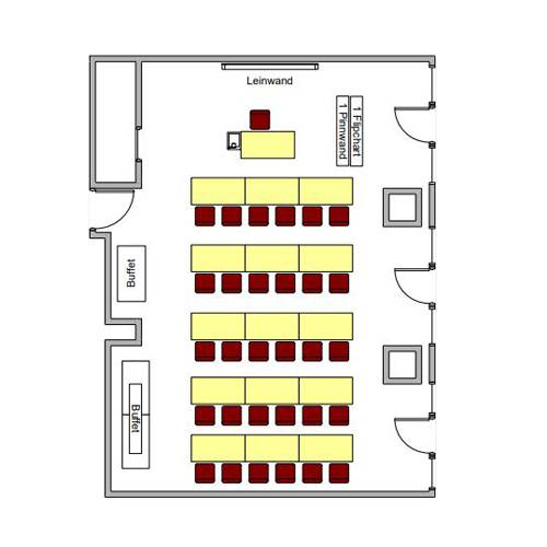 Konferenzraum 3 Lageplan