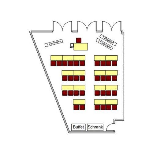 Konferenzraum 21 Lageplan
