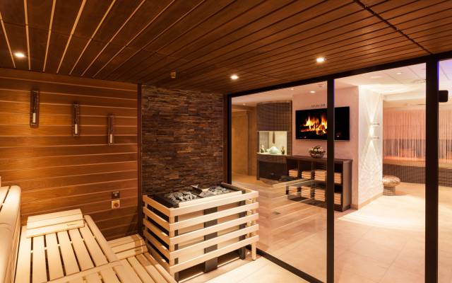 Biosauna im Wellnessbereich des Sauerland Stern Hotel Willingen