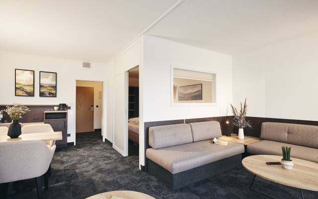 Geräumige Suite im Sauerland Stern Hotel Willingen