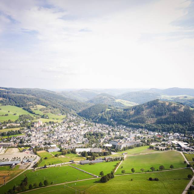 Ausblick über Willingen im Sauerland