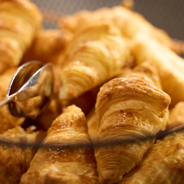 Nahaufnahme Croissants