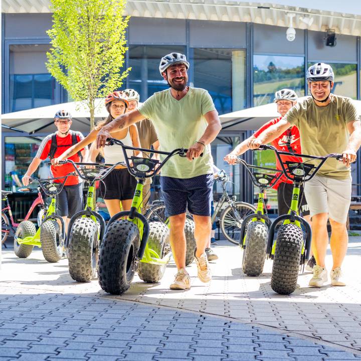 Monsterroller der Snow Bike Factory Willingen