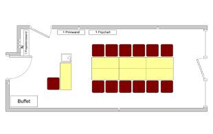 Konferenzraum 8 Lageplan