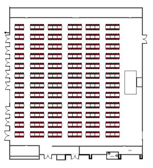 Hall of conference Map