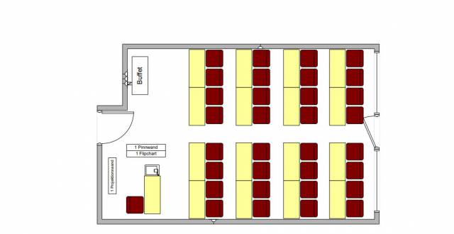 Konferenzraum 13 Lageplan