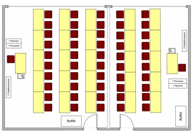 Konferenzraum 26 Lageplan