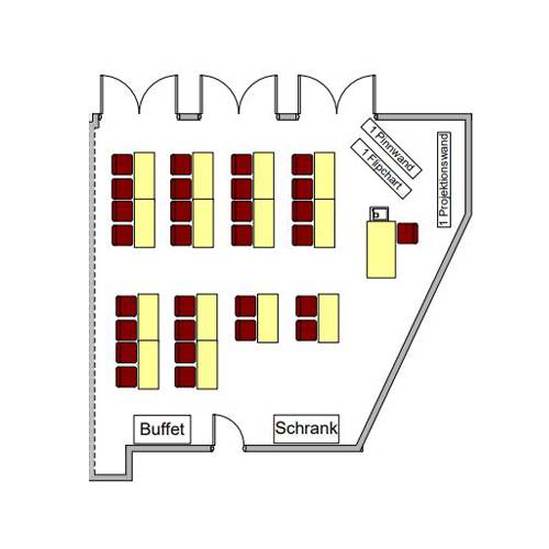 Konferenzraum 20 Lageplan