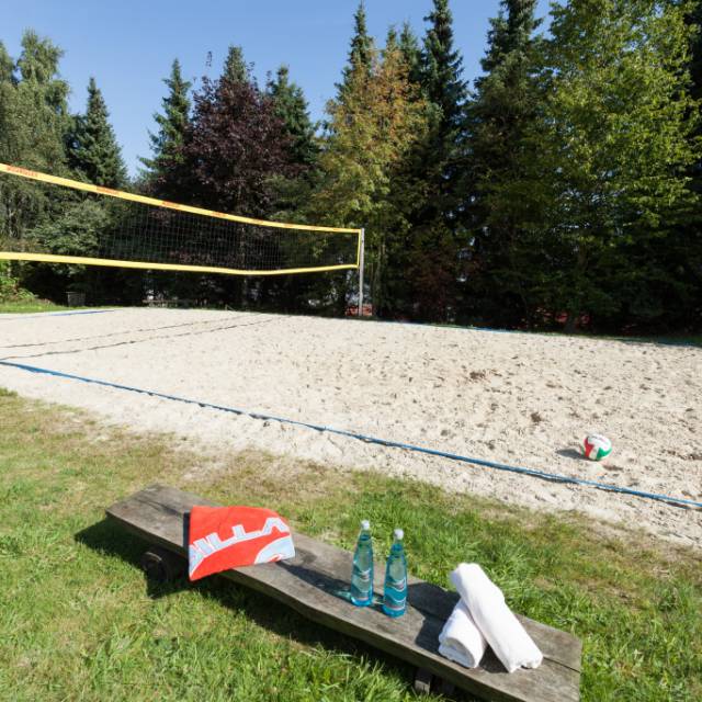 Beach-volleybalveld