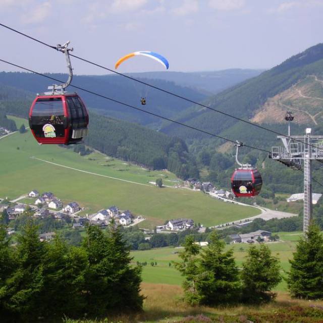 Gleitschirmfliegen in Willingen