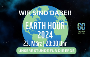 Earth Hour 2024 – Unsere Stunde für die Erde!, Bild 1/3
