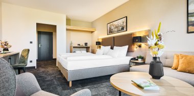 Aus bestehenden Zimmern wird moderner Wohlfühlkomfort: Unsere neuen Musterzimmer der Kategorie Komfort Plus, Bild 1/6
